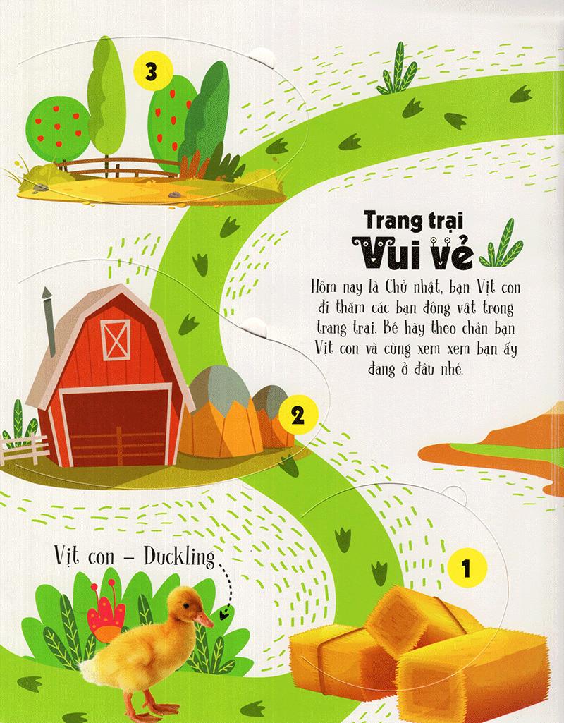 Sách Tương Tác - Lift-The-Flap - Lật Mở Khám Phá: First 100 Animals - 100 Từ Đầu Tiên Về Các Loài Động Vật (Tái Bản 2018)