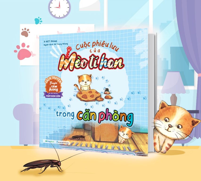 Sách Cuộc phiêu lưu của Mèo tí hon (MG)