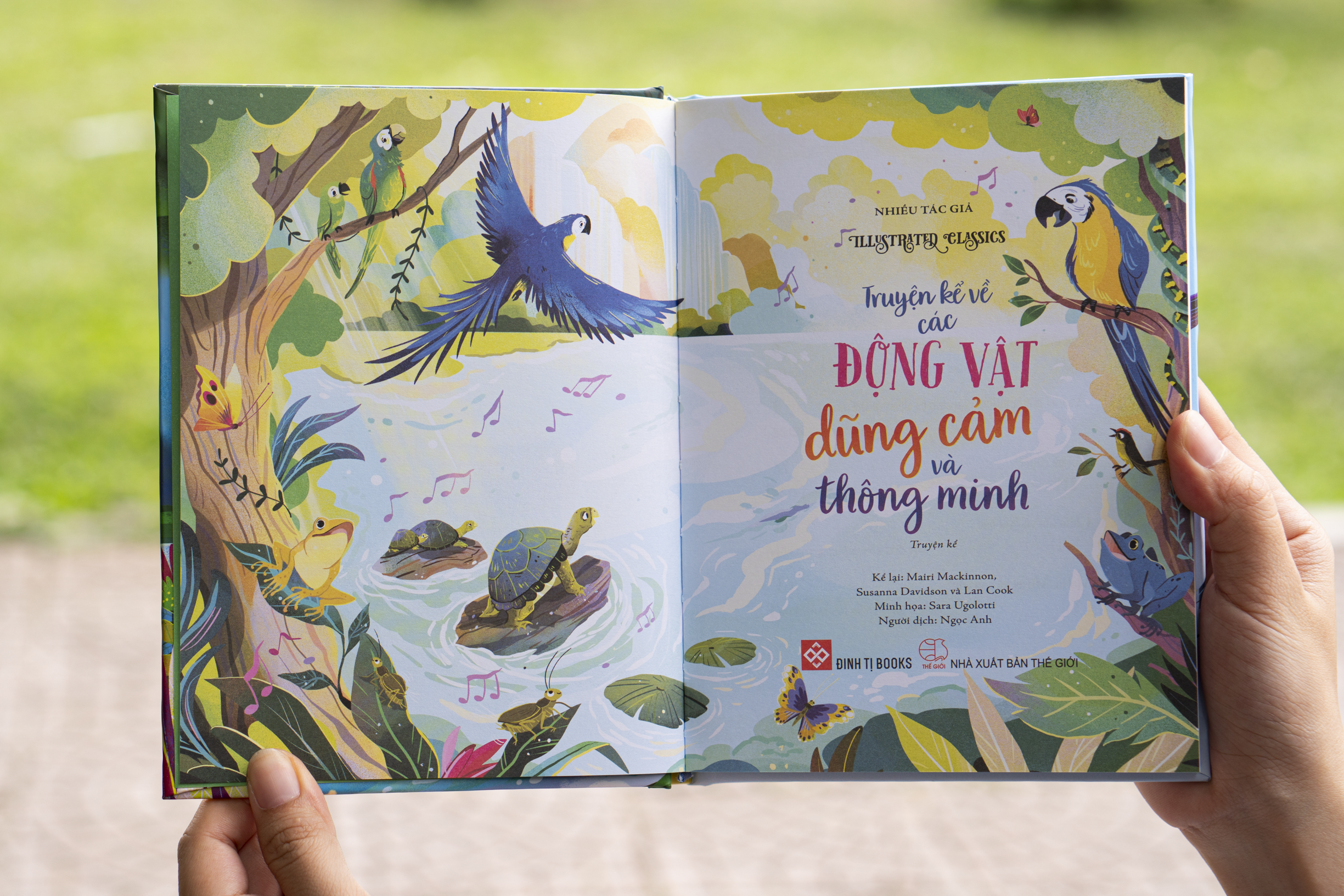 Illustrated Classics - Truyện Kể Về Các Động Vật Dũng Cảm Và Thông Minh