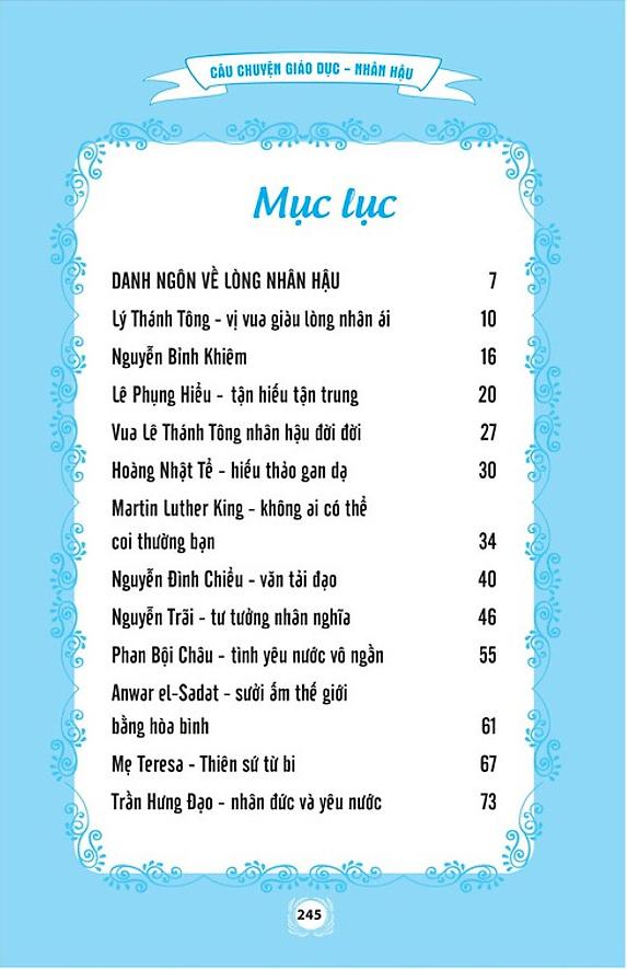 Câu Chuyện Giáo Dục - Nhân Hậu