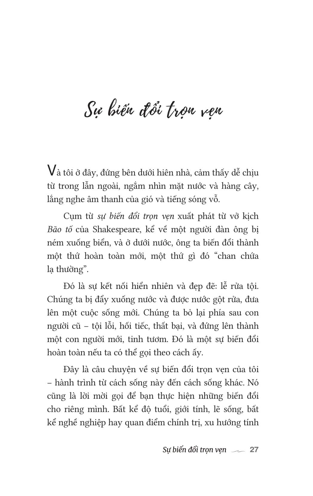 Sống Giản Dị Và Sâu Lắng