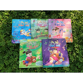 Combo - Thơ hay cho bé học nói 5T - Những vần thơ ngộ nghĩnh, giúp bé hoàn thiện ngôn ngữ và phát triển IQ-EQ (Tặng bộ thẻ chữ cái)