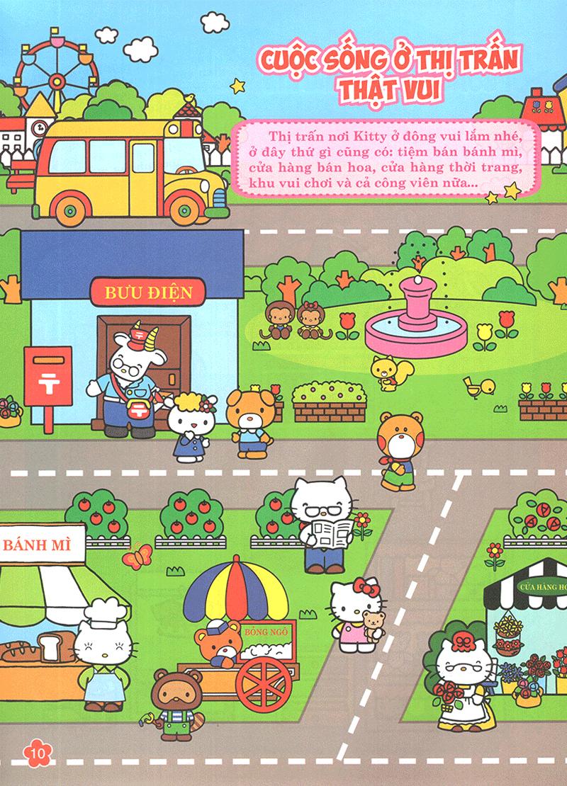Hello Kitty - Bộ Sưu Tập 1000 Đề Can - Thế Giới Ngọt Ngào