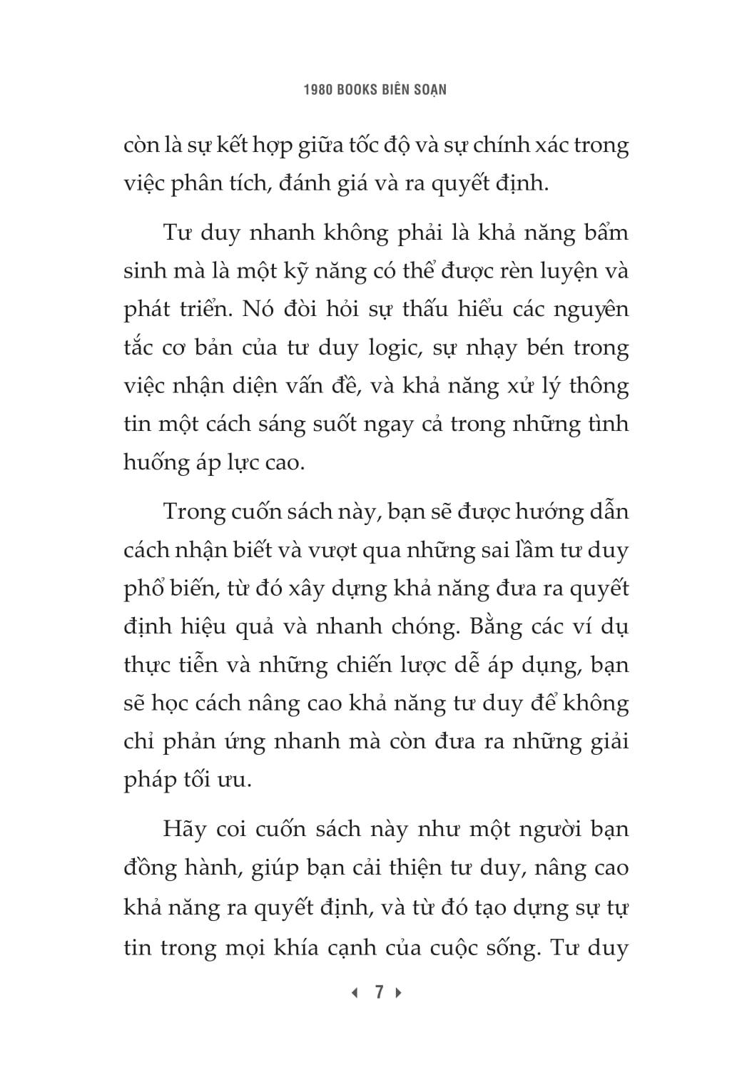 Sách - Rèn Luyện Kỹ Năng Tư Duy Nhanh Trong Công Việc