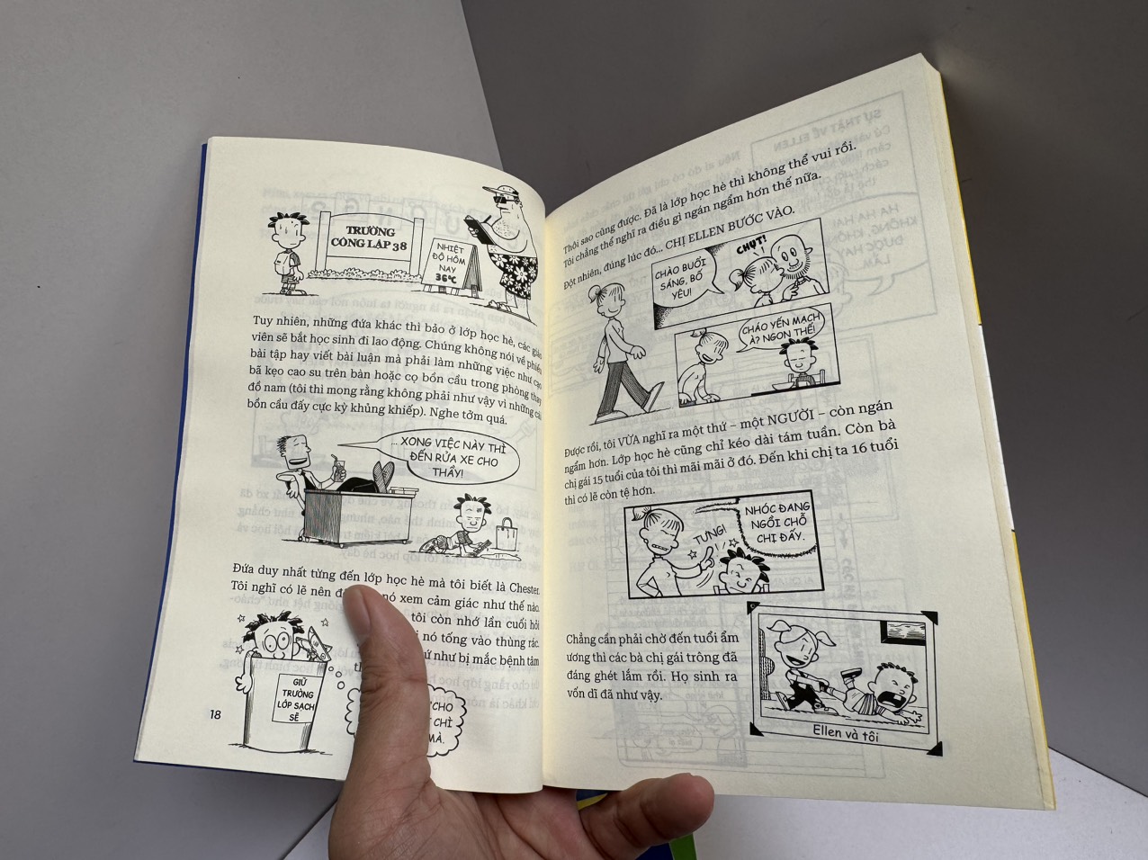 (bộ 3 cuốn truyện tranh nằm trong danh sách bán chạy nhất của New York Times) BIG NATE - HG Books