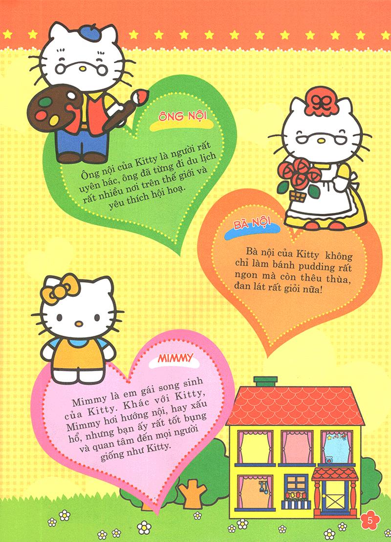 Hello Kitty - Bộ Sưu Tập 1000 Đề Can - Thế Giới Ngọt Ngào
