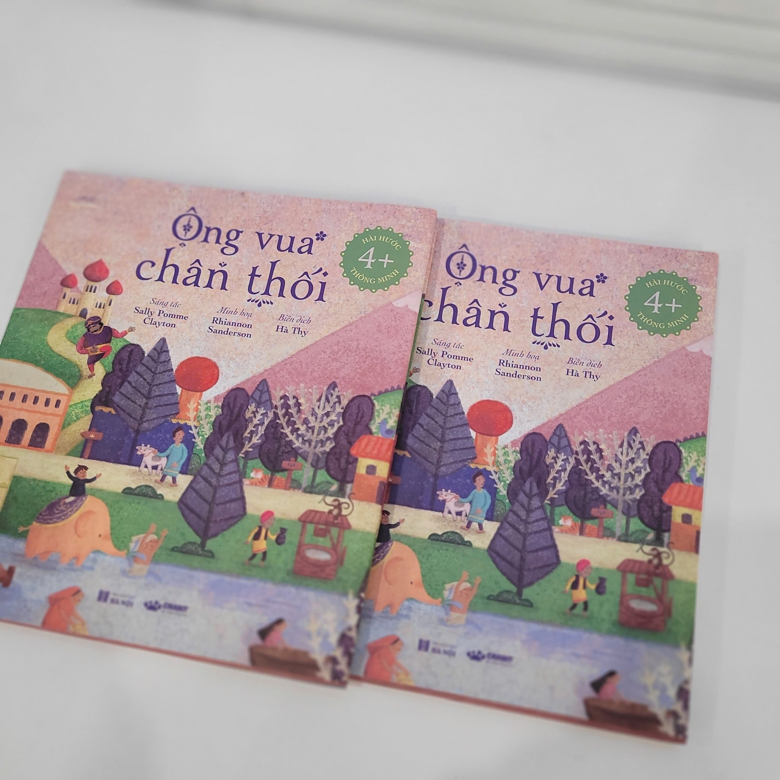 (Bìa cứng) ÔNG VUA CHÂN THỐI – Sally Pomme Clayton – Hà Thy dịch – Crabit Kidbooks – NXB Hà Nội