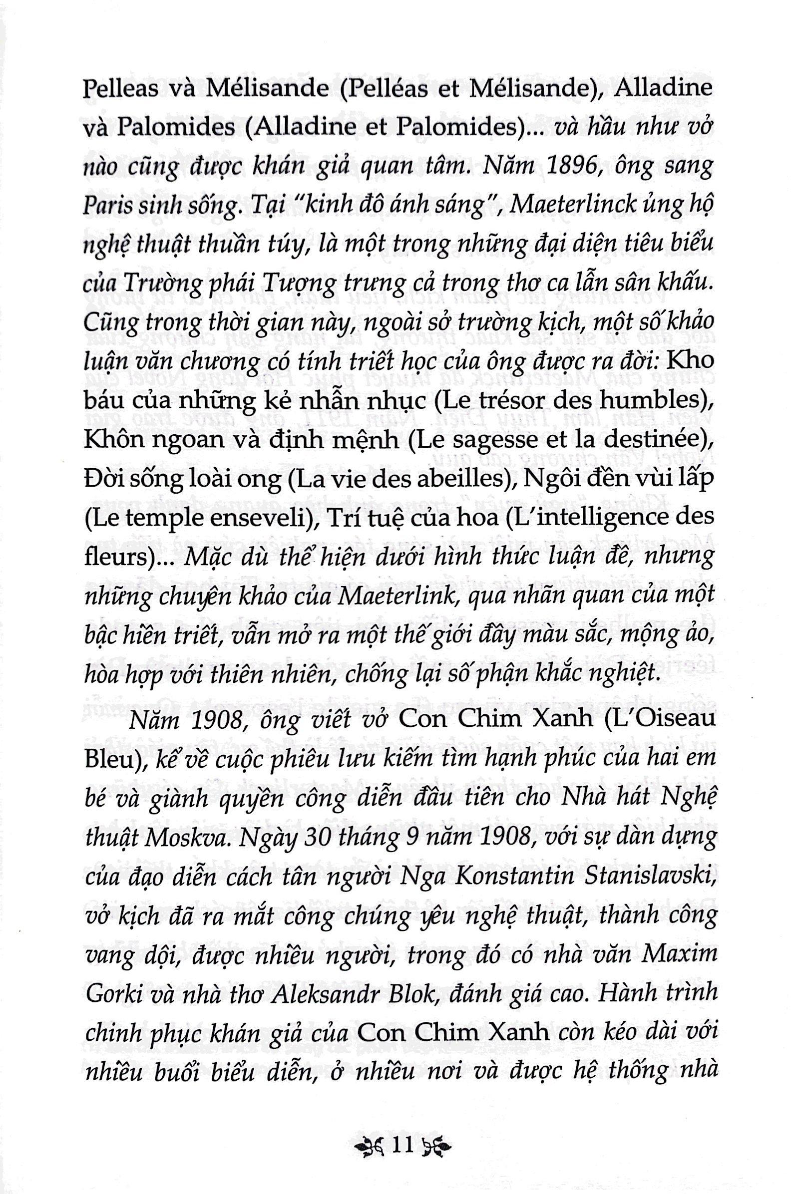Con Chim Xanh - Văn Học Trong Nhà Trường