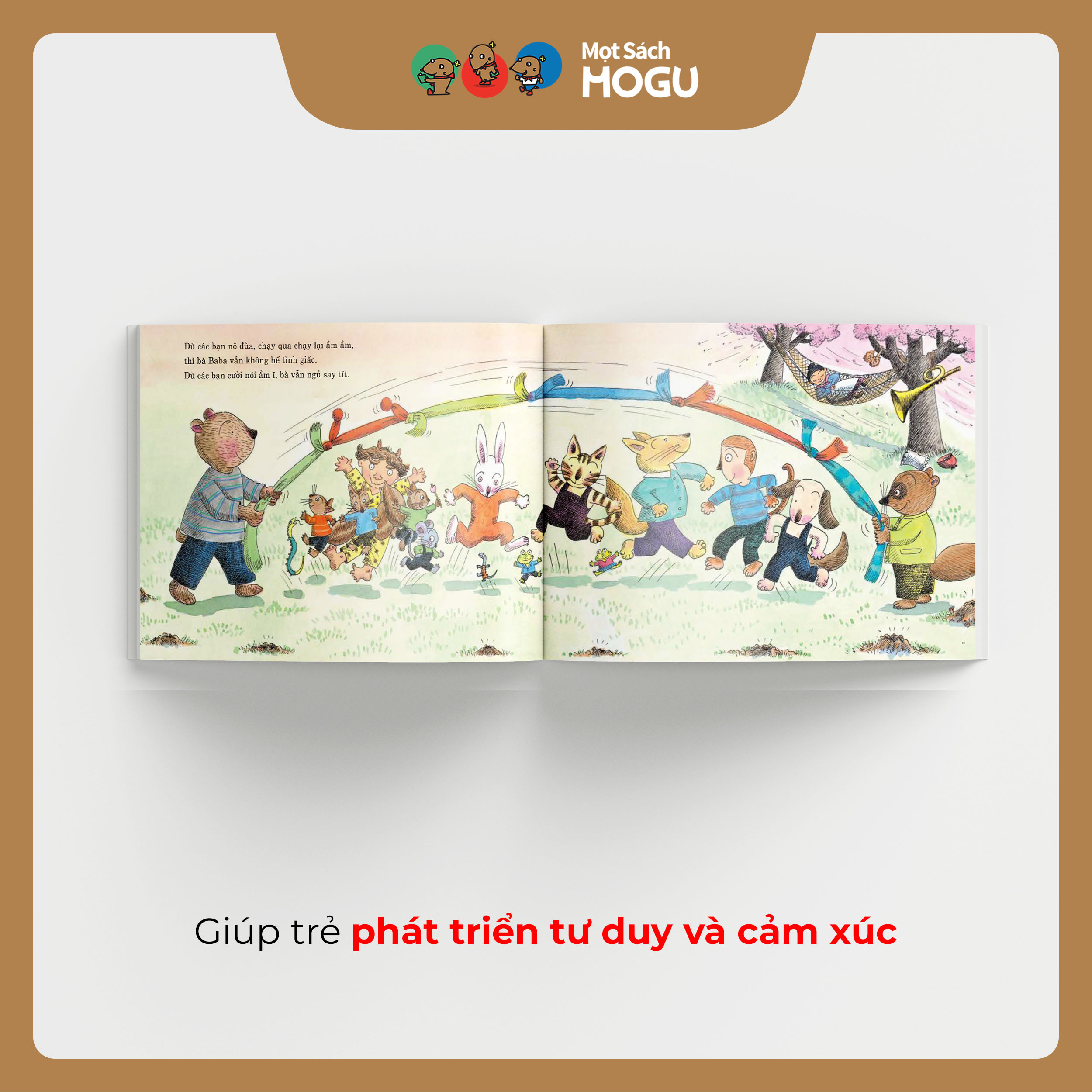 Truyện Ehon bé 3-4-5 tuổi - Vất vả ngủ trưa
