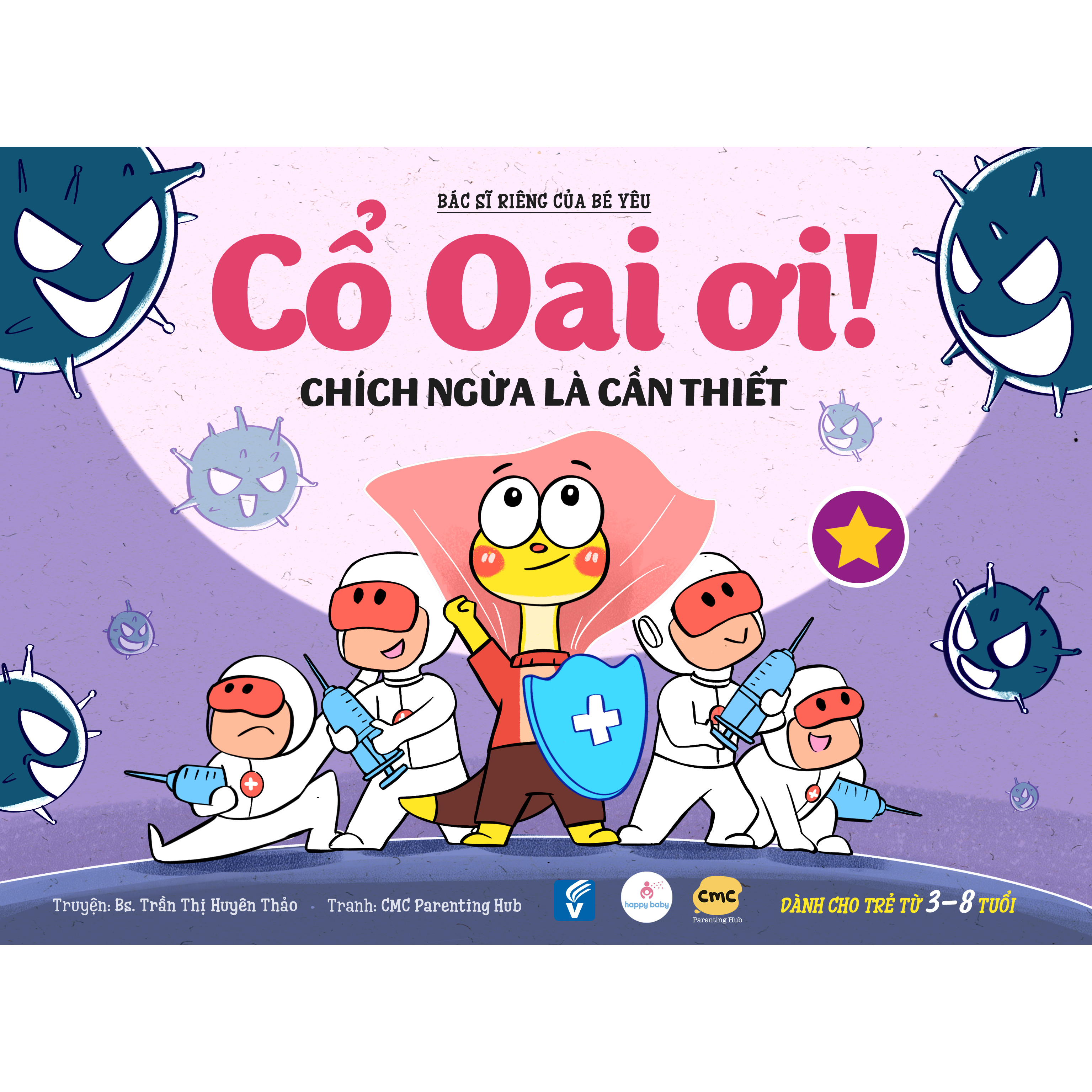 Bộ truyện tranh Cổ Oai ơi! Tập 1-2-3