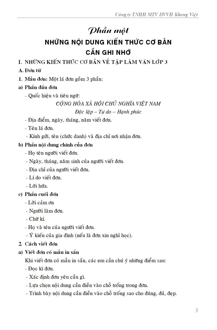 125 Bài Và Đoạn Văn Hay 3