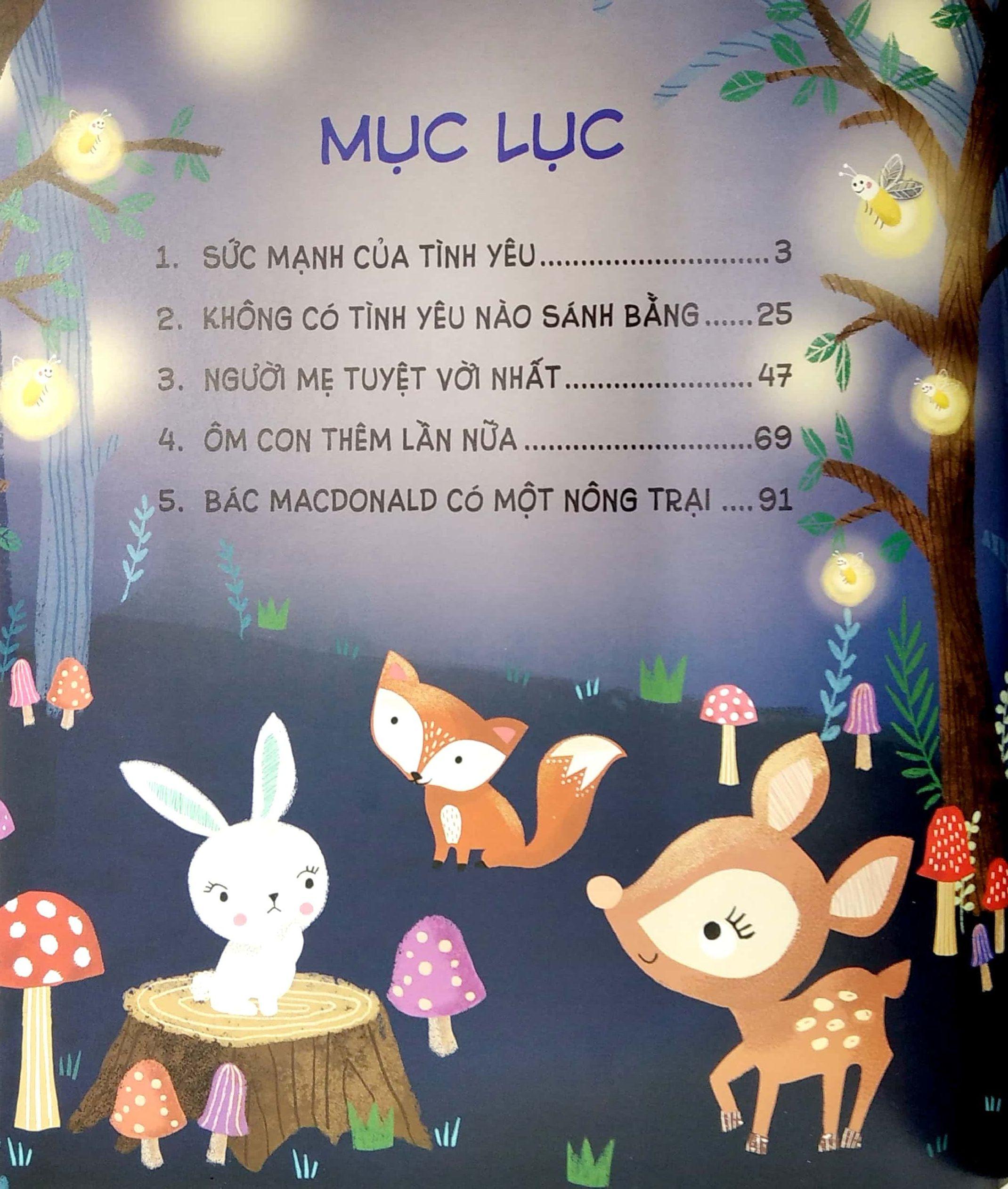 Truyện Kể Trước Khi Ngủ - Yêu Thương (Song Ngữ Anh - Việt)