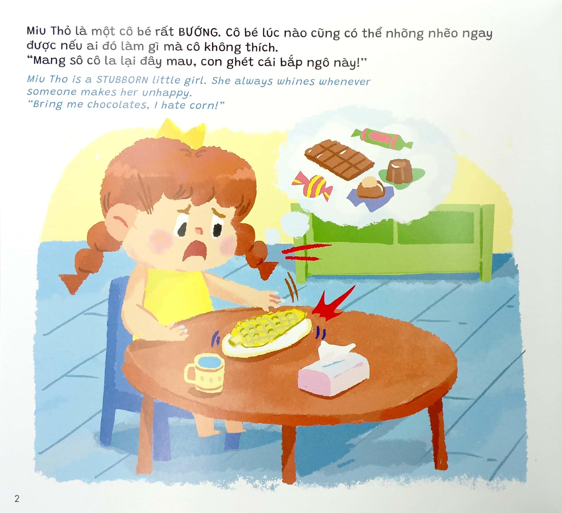 Sách Ehon Truyện Kể Cho Miu Hiểu Chuyện - Con Ghét Cắt Móng Tay Móng Chân