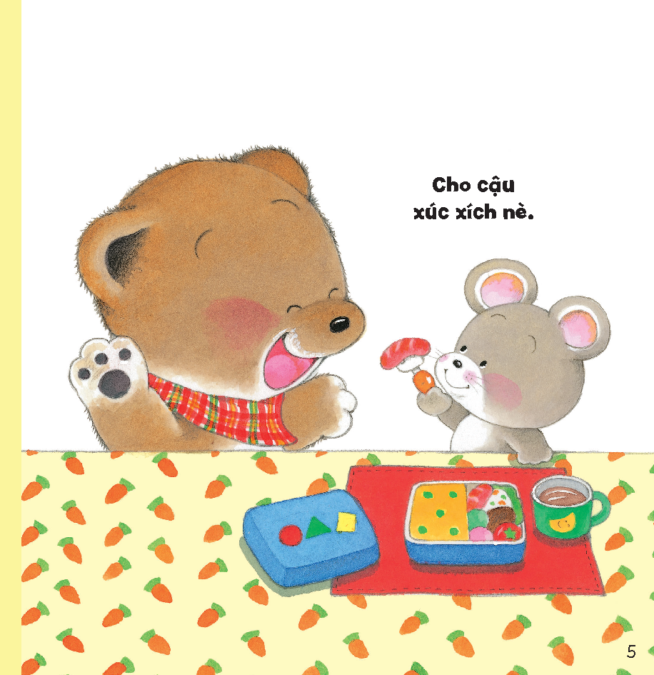 Sách - Dtpbooks - Cơm hộp ngon quá! - Tủ sách Ehon cho bé