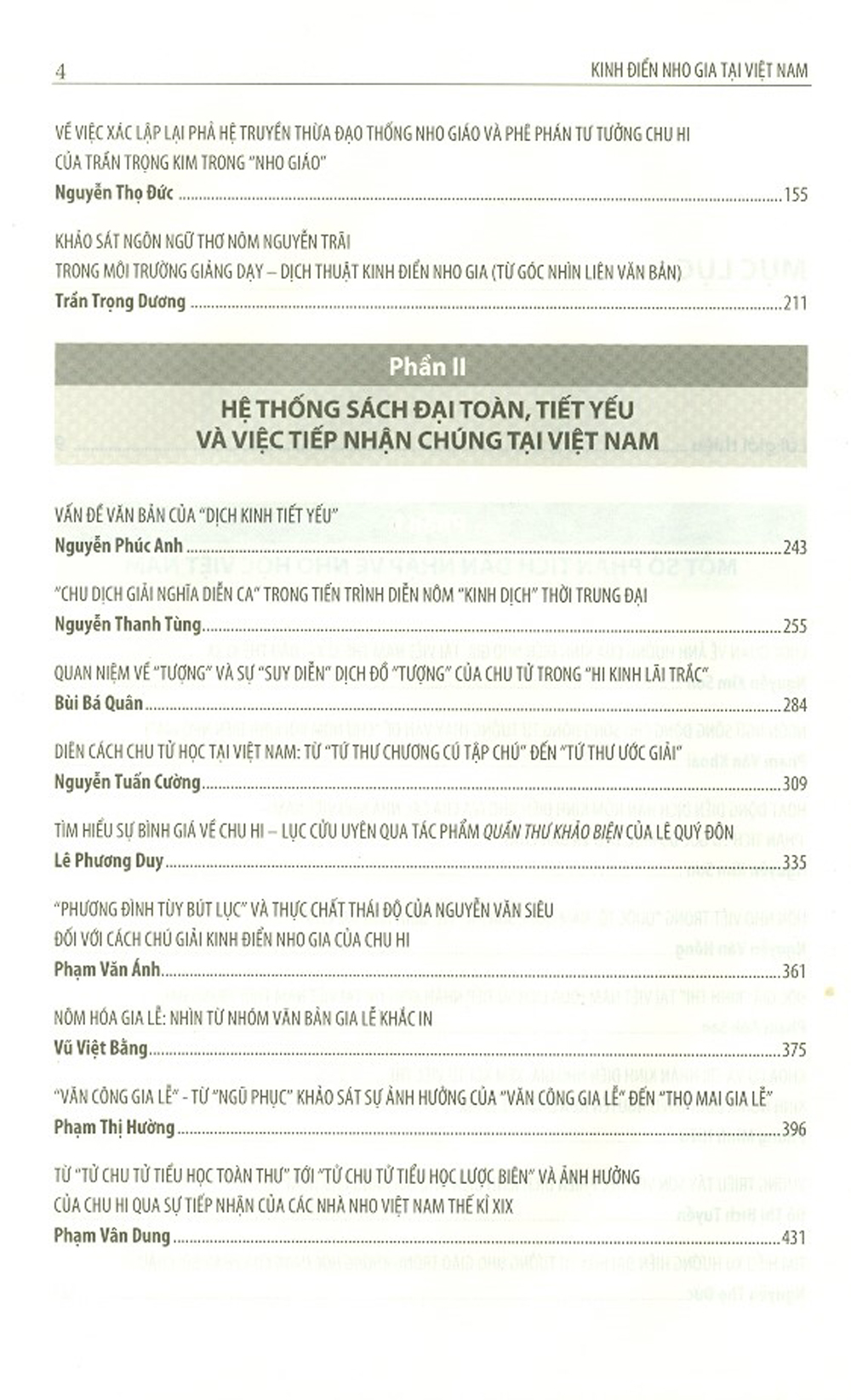 Kinh Điển Nho Gia Tại Việt Nam