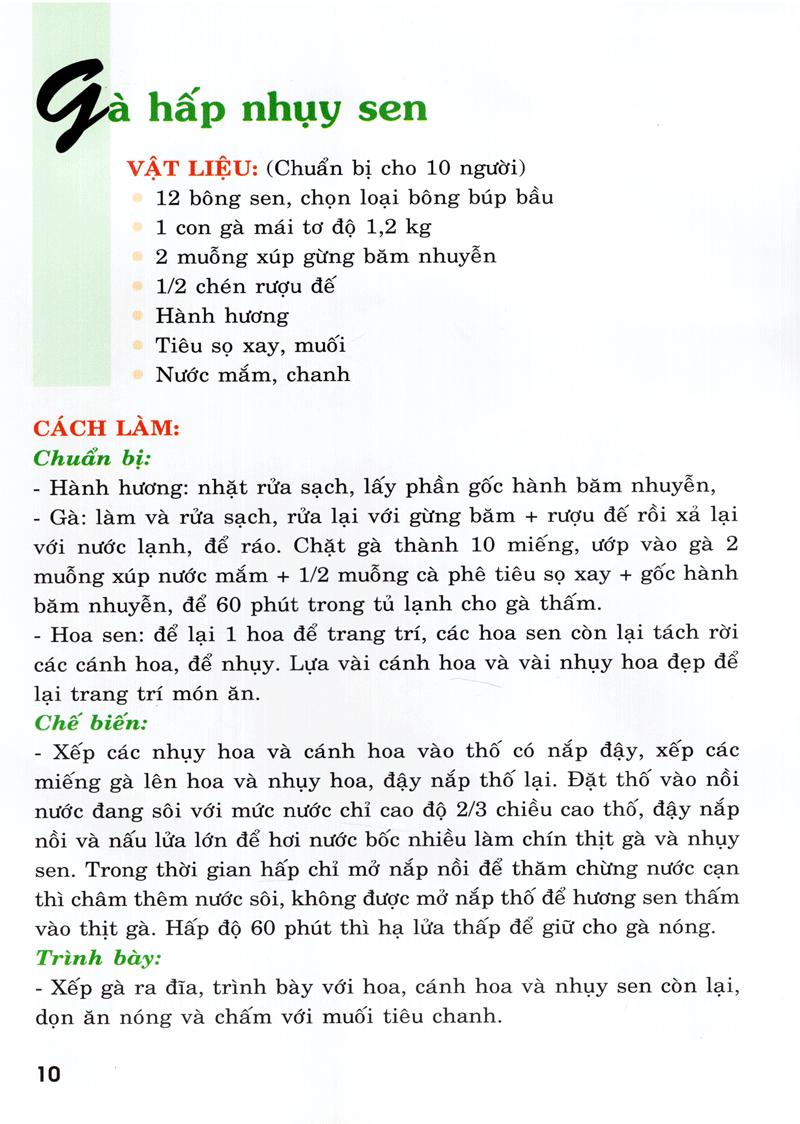 30 Món Ngon Đãi Tiệc