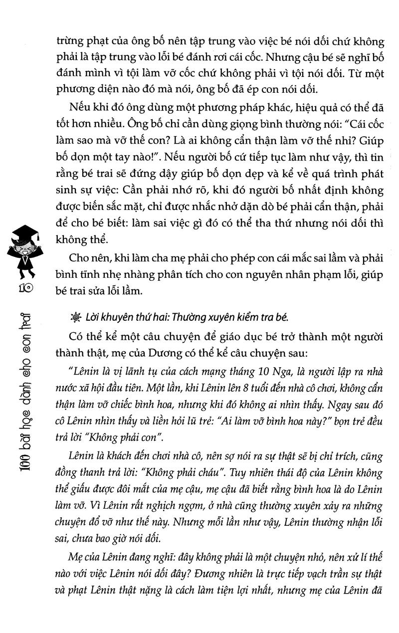 100 Bài Học Dành Cho Con Trai (Tái Bản)