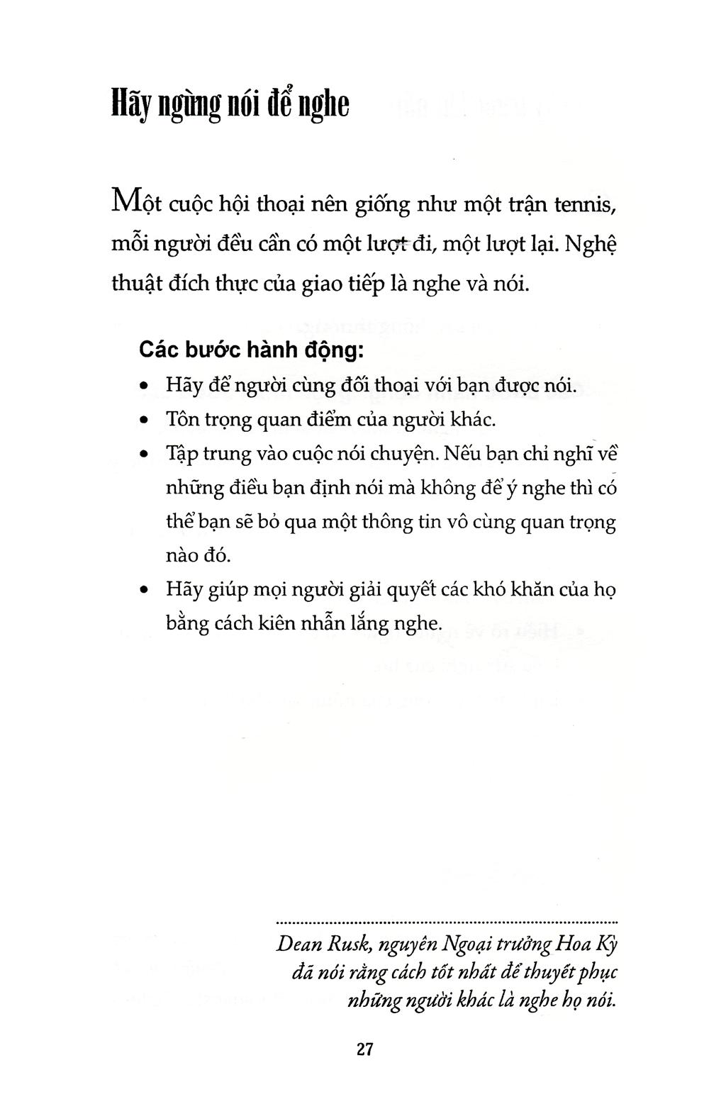 Giao Tiếp Bất Kỳ Ai - 101 Cách Nâng Cao Khả Năng Giao Tiếp (Tái Bản)
