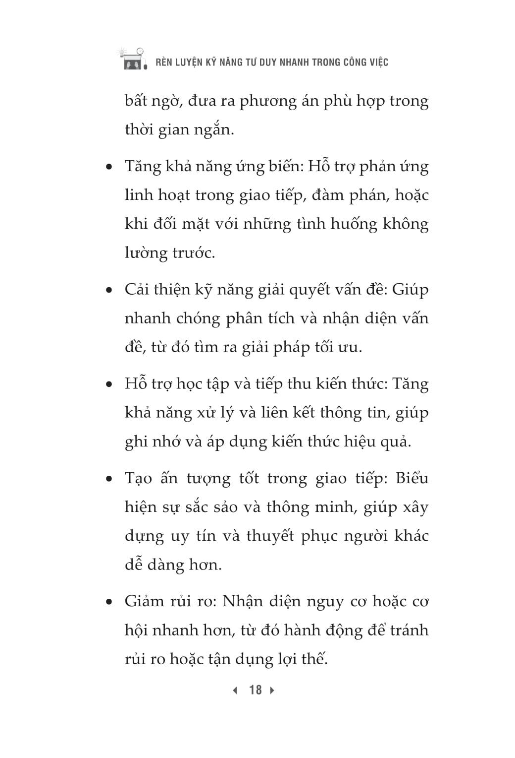 Sách - Rèn Luyện Kỹ Năng Tư Duy Nhanh Trong Công Việc