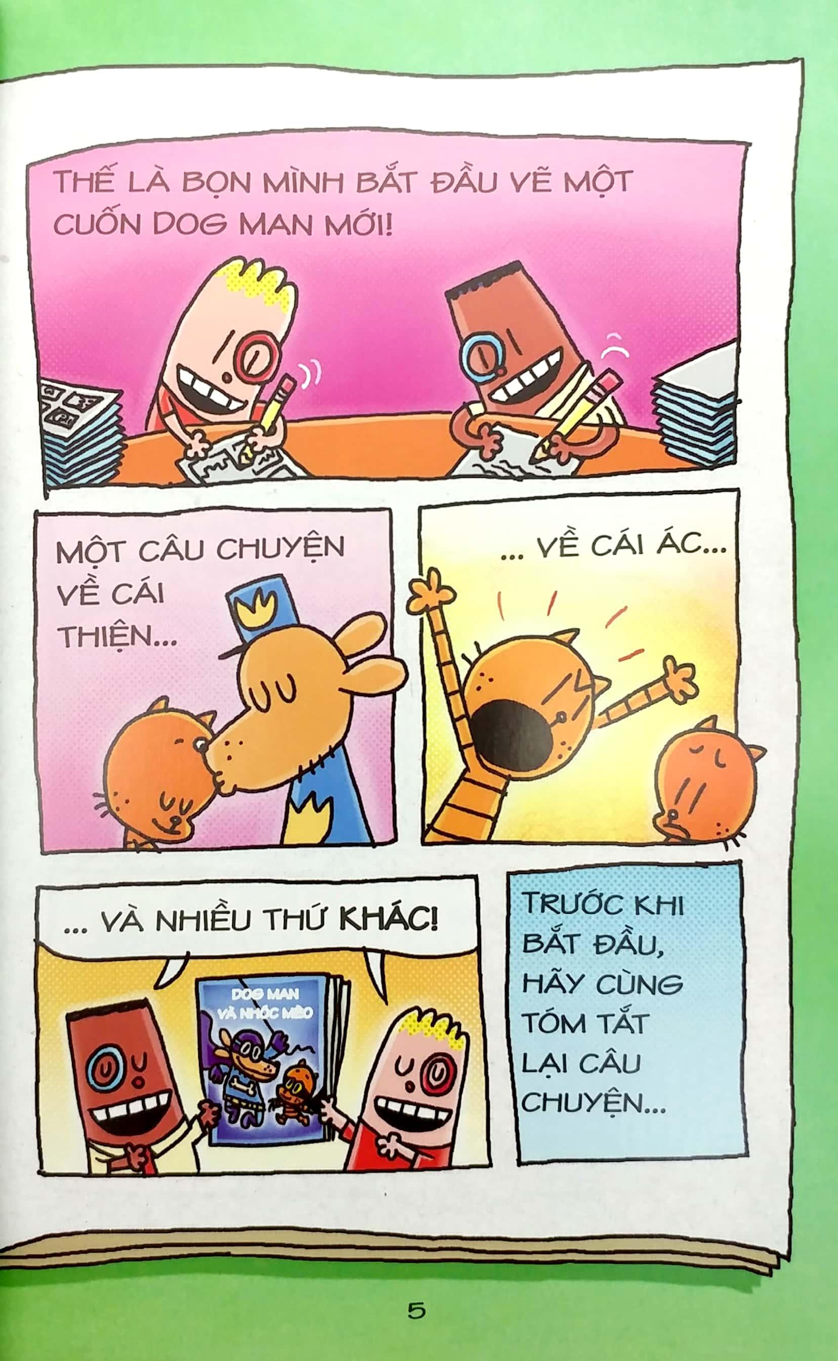 Dog Man 4 - Dog Man Và Nhóc Mèo (Bìa Mềm)