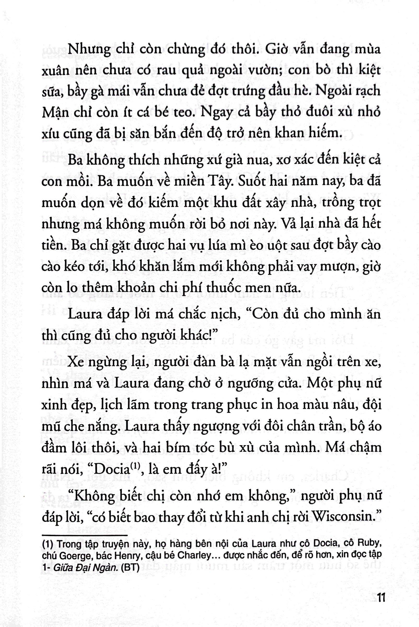 Ngôi Nhà Nhỏ Trên Thảo Nguyên Tập 5: Ven Bờ Hồ Bạc (Tái Bản 2019)