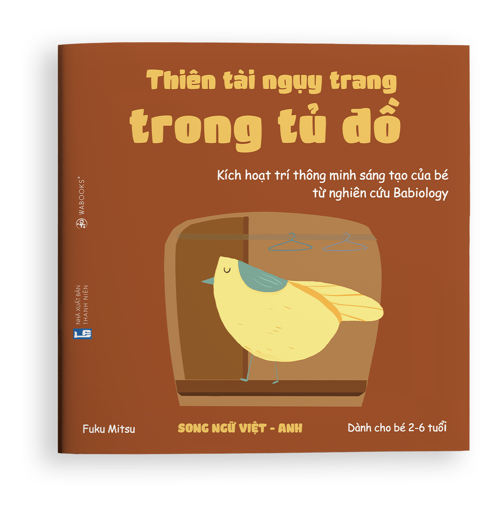 Sách Ehon - Bộ Sách Thiên Tài Song Ngữ Việt Anh- Kích hoạt trí thông minh sáng tạo của bé từ nghiên cứu Bibiology
