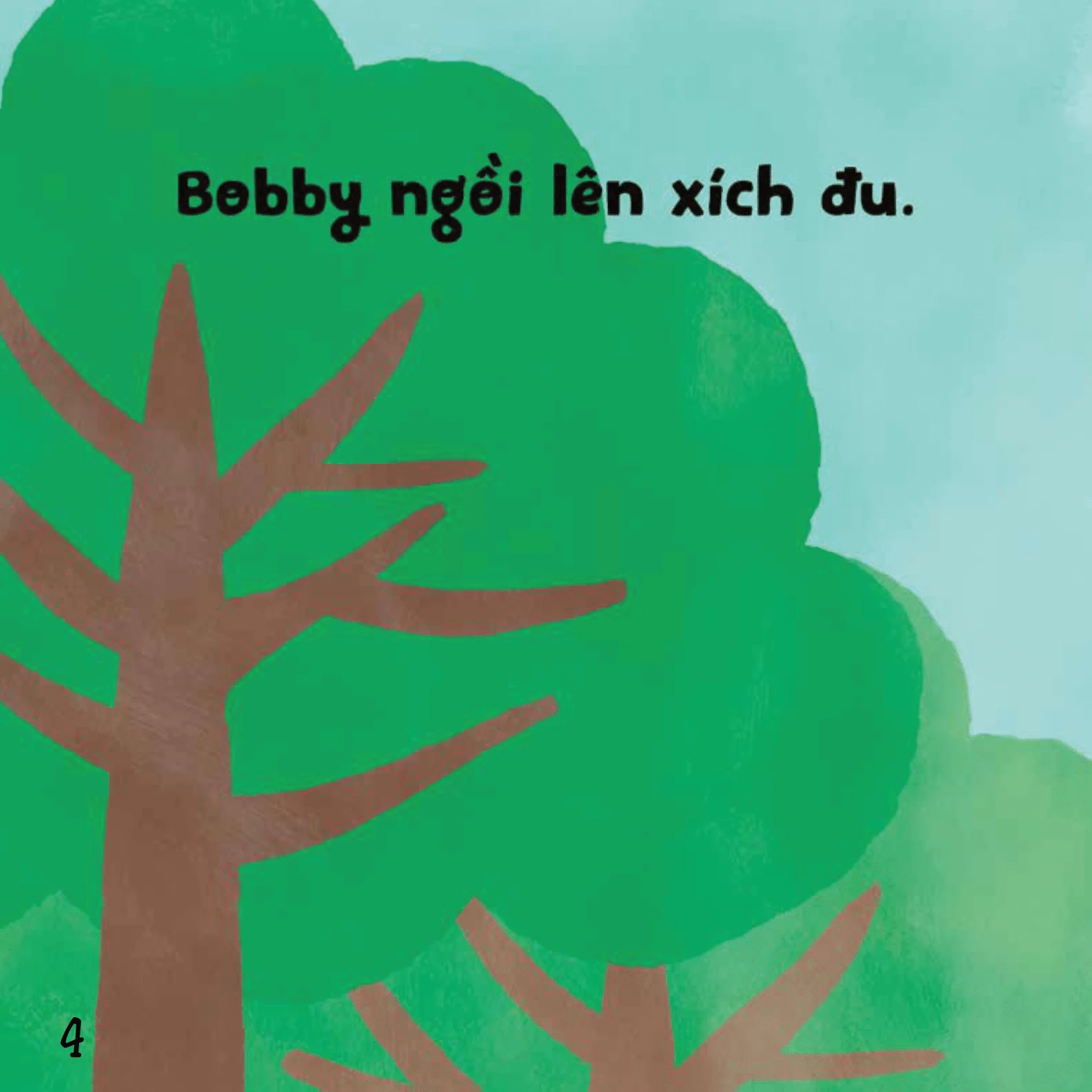 Sách Ehon Bé Vui Bé Khỏe - Chơi Xích Đu
