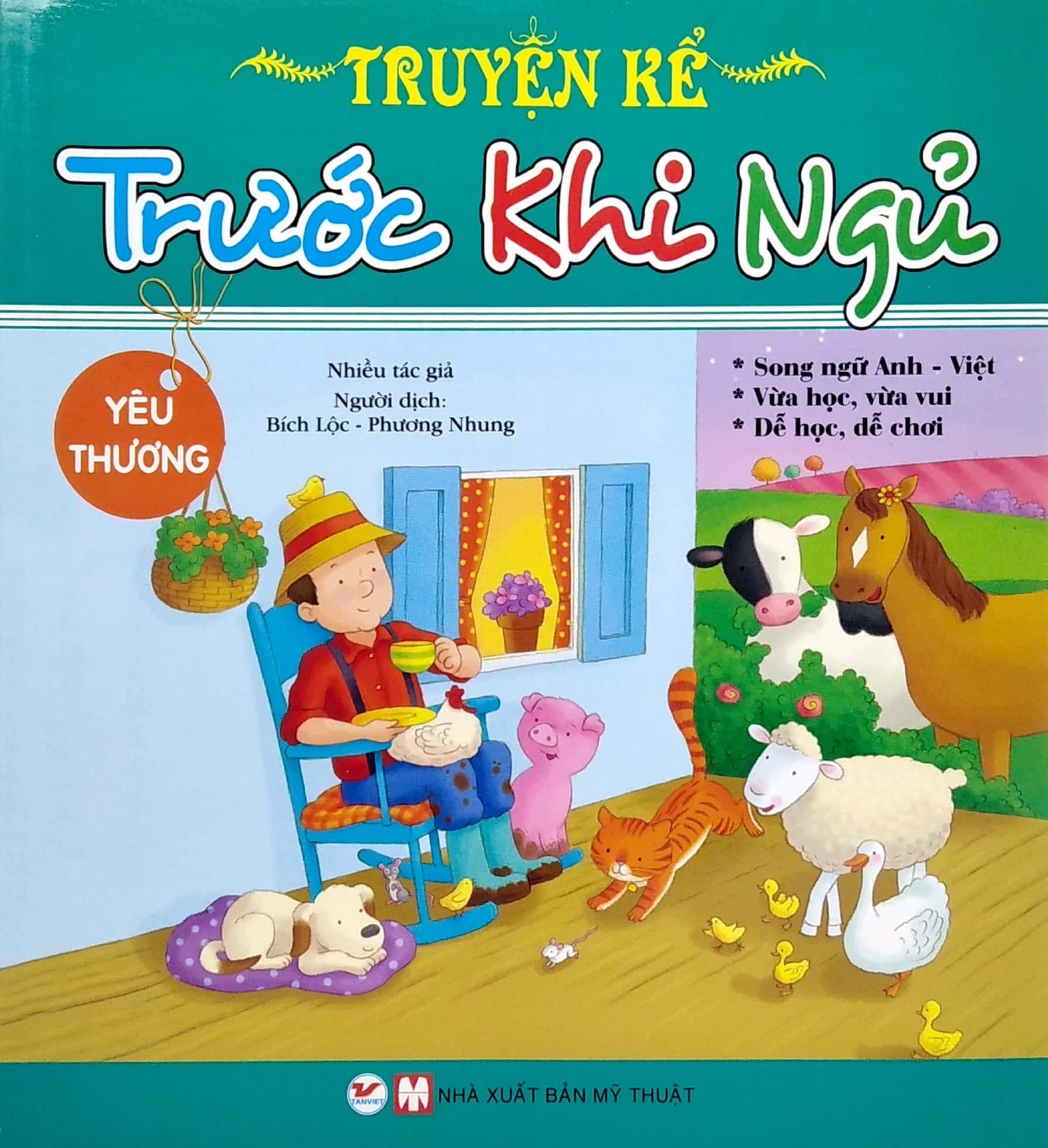Truyện Kể Trước Khi Ngủ - Yêu Thương (Song Ngữ Anh - Việt)