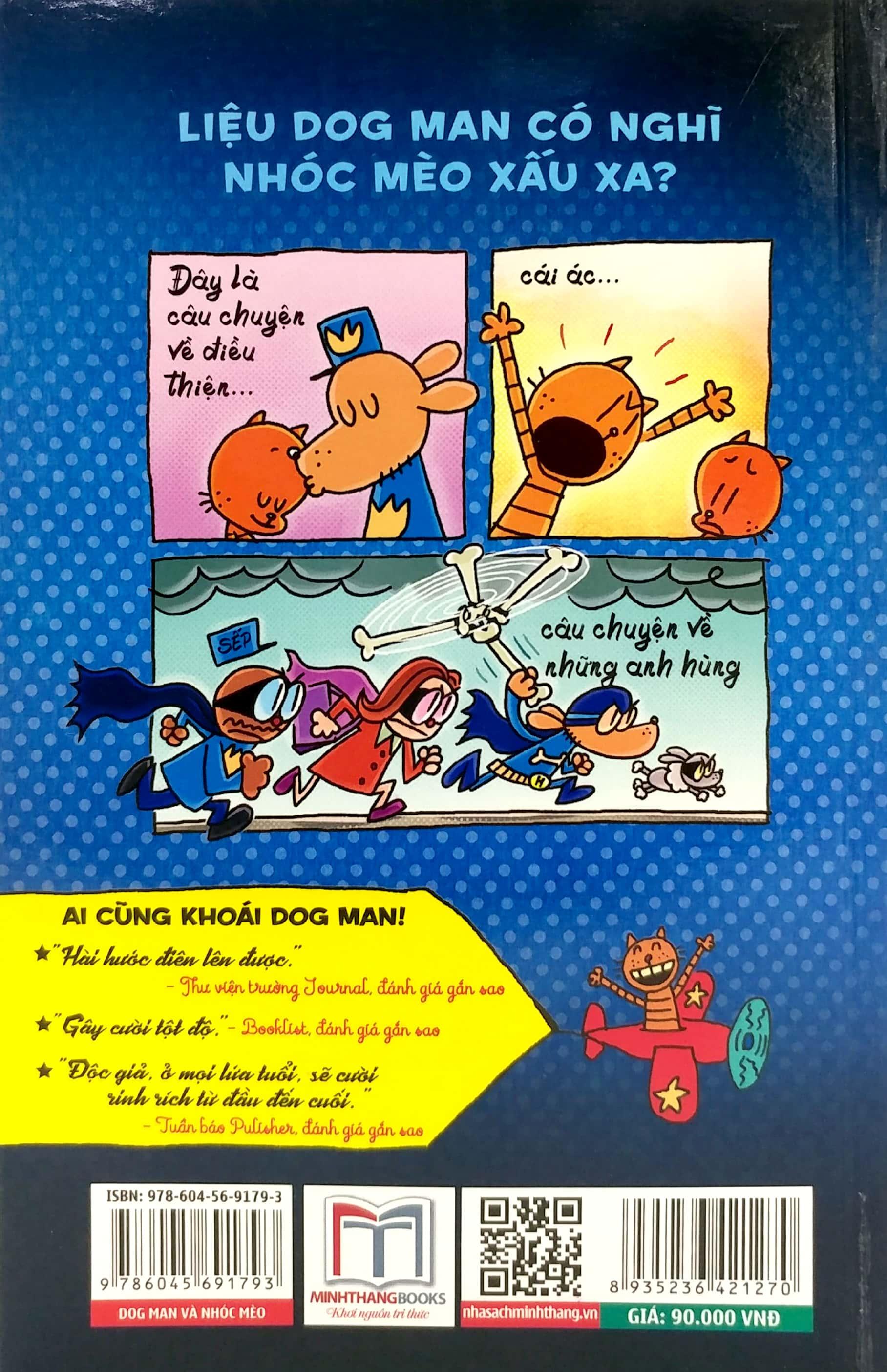 Dog Man 4 - Dog Man Và Nhóc Mèo (Bìa Mềm)