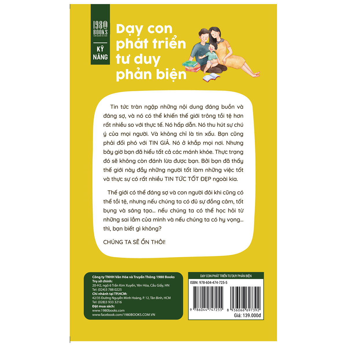 Dạy Con Phát Triển Tư Duy Phản Biện
