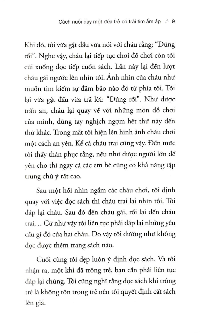 Cách Nuôi Dạy Một Đứa Trẻ Có Trái Tim Ấm Áp (Tái Bản)