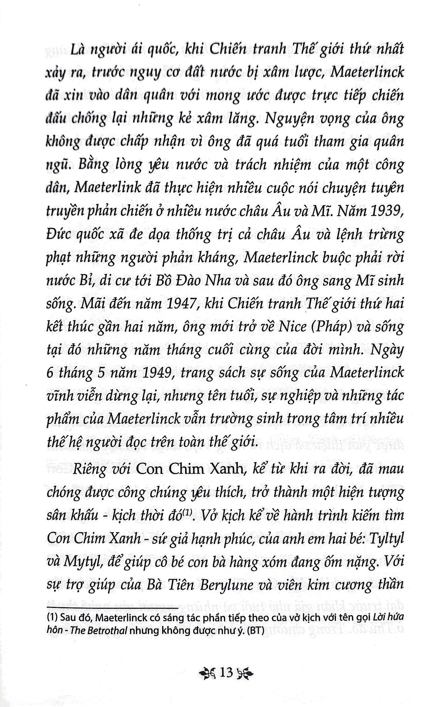 Con Chim Xanh - Văn Học Trong Nhà Trường