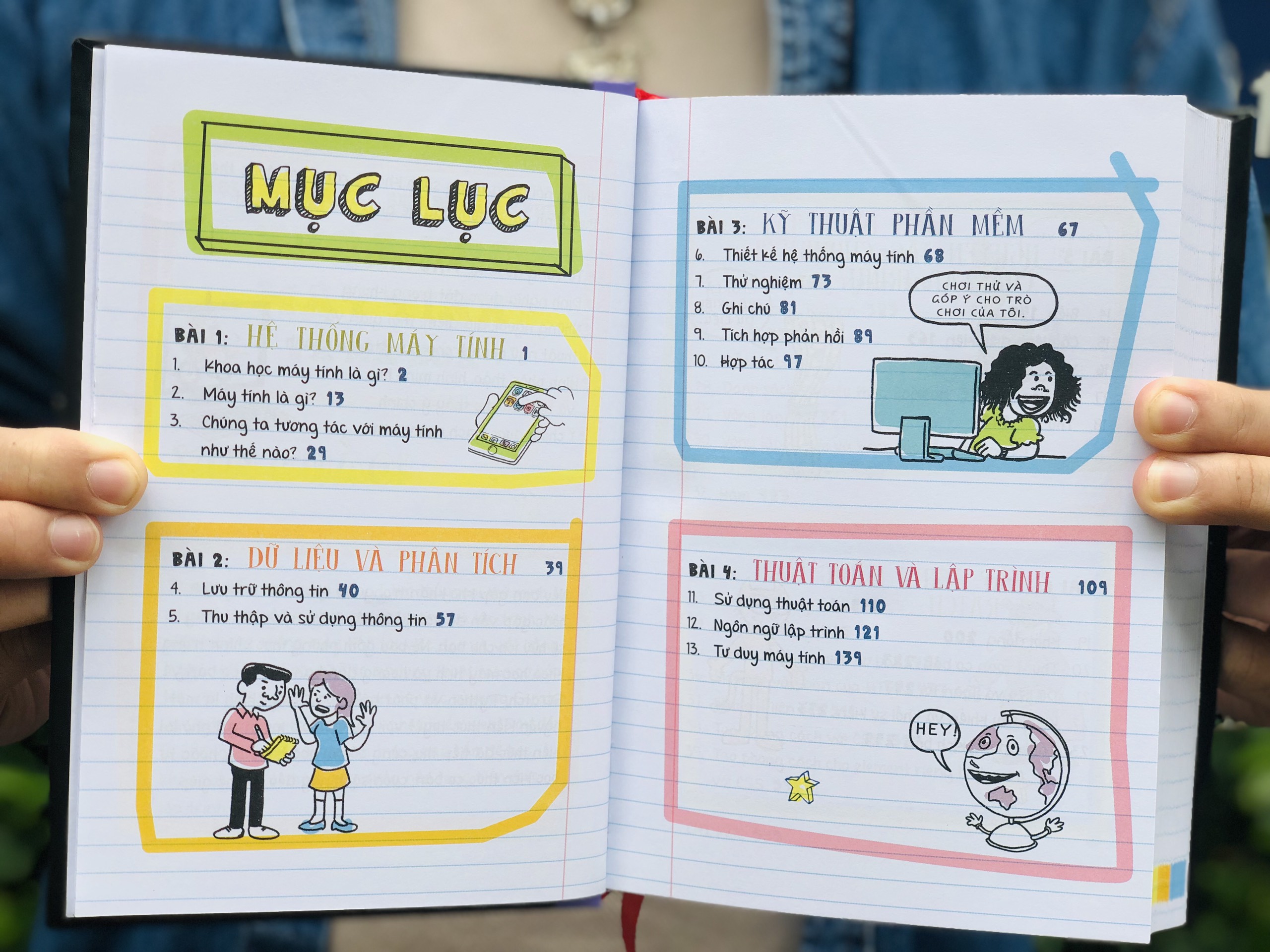 Sách Sổ Tay Khoa Học Máy Tính Và Mã Hóa ( Sách Tham Khảo THPT ) - Tổng Hợp Kiến Thức Khoa Học Máy Tính Và Lập Trình - Á Châu Books, Bìa cứng in màu