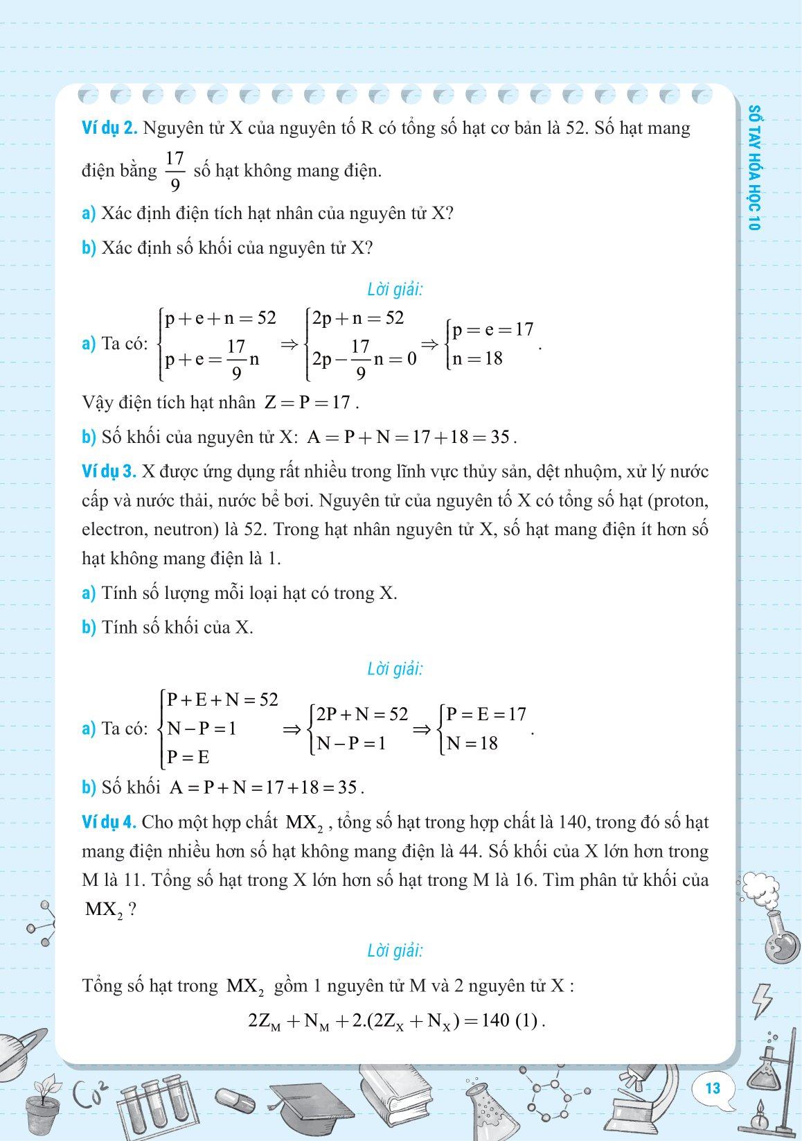 Sổ Tay Kiến Thức-Phương Pháp-Dạng Bài Hóa Học 10