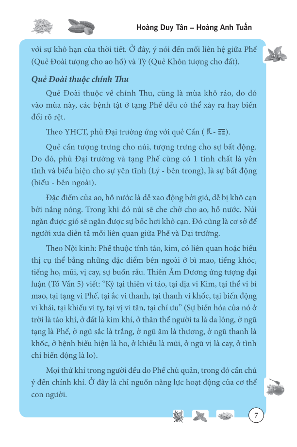 Phế Đại Trường Trong Đông Y