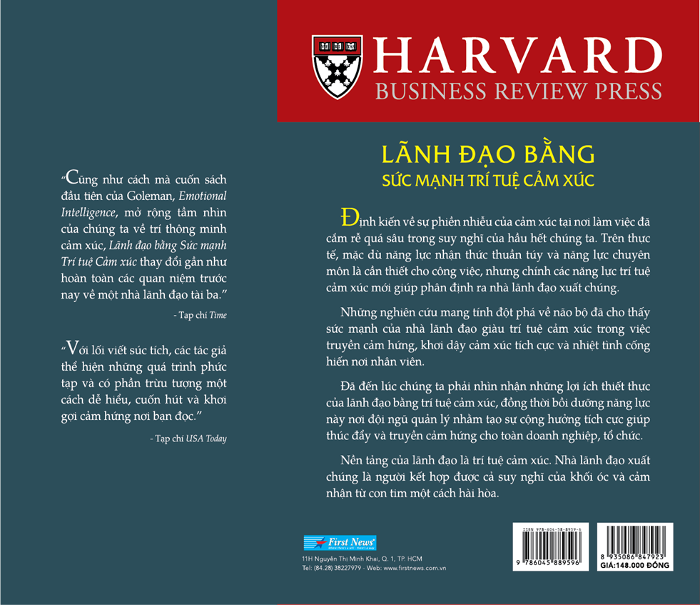 Sách Lãnh Đạo Bằng Sức Mạnh Trí Tuệ Cảm Xúc