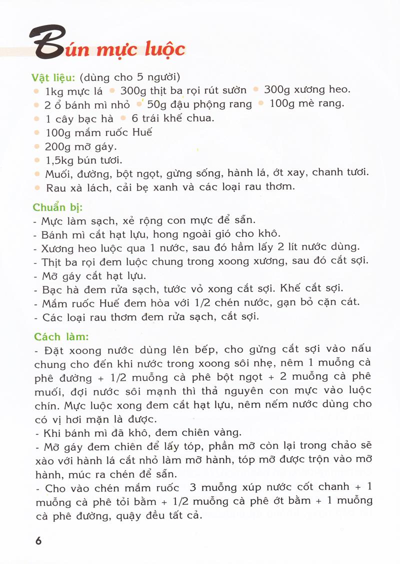 30 Món Bún Ngon
