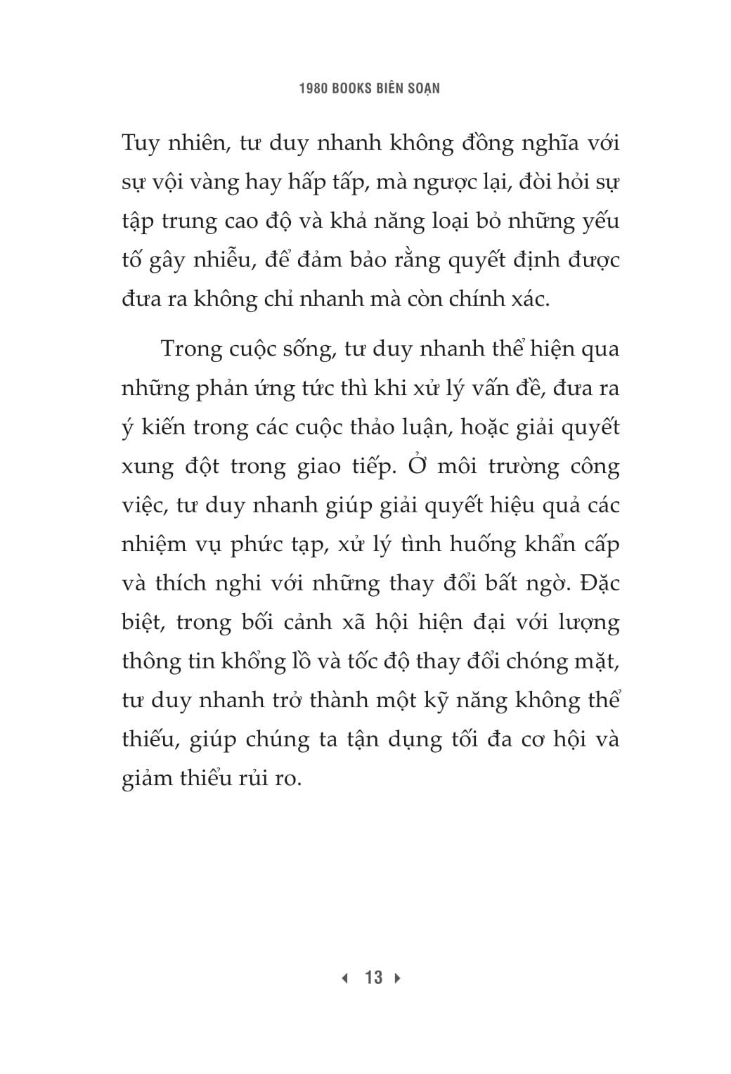 Sách - Rèn Luyện Kỹ Năng Tư Duy Nhanh Trong Công Việc