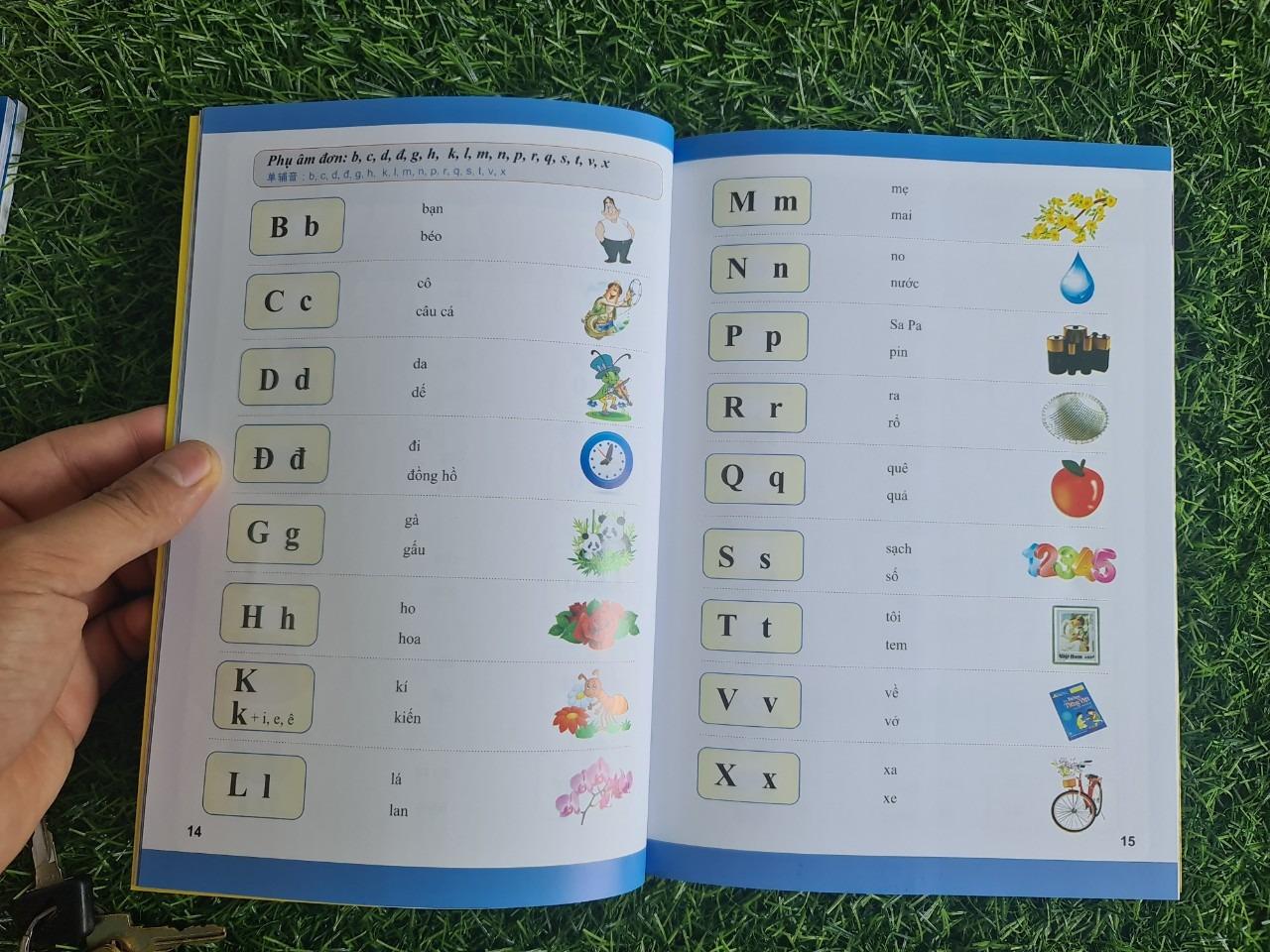 Tiếng Việt 123 - Tiếng Việt Dành Cho Người Trung Quốc - Trình Độ A (Tái Bản 2024)