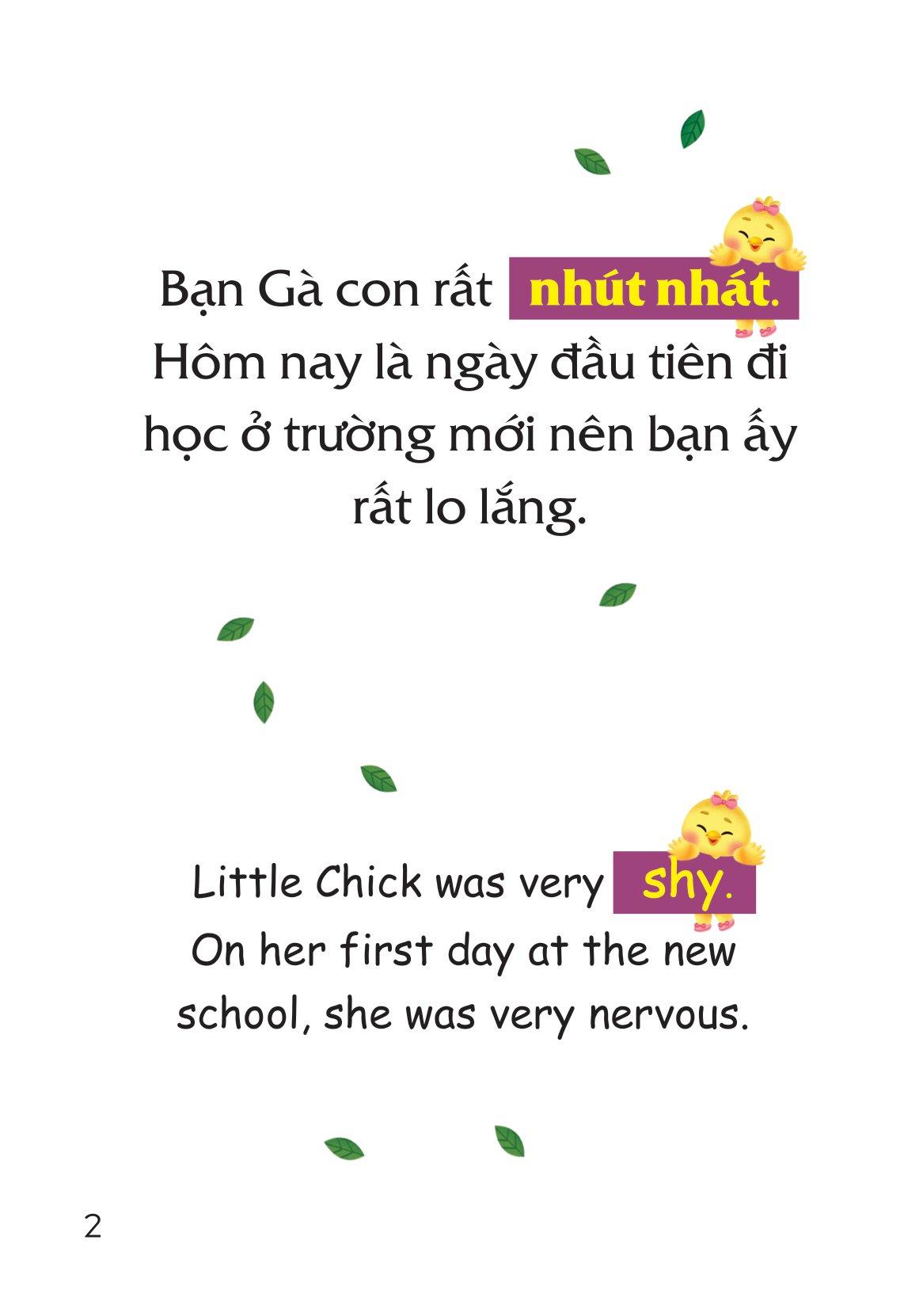 Truyện Tranh Song Ngữ Việt-Anh Cho Bé - Thân Thiện Hòa Đồng, Vun Trồng Tình Bạn - Being Open And Sociable, You Will Have Good Friends