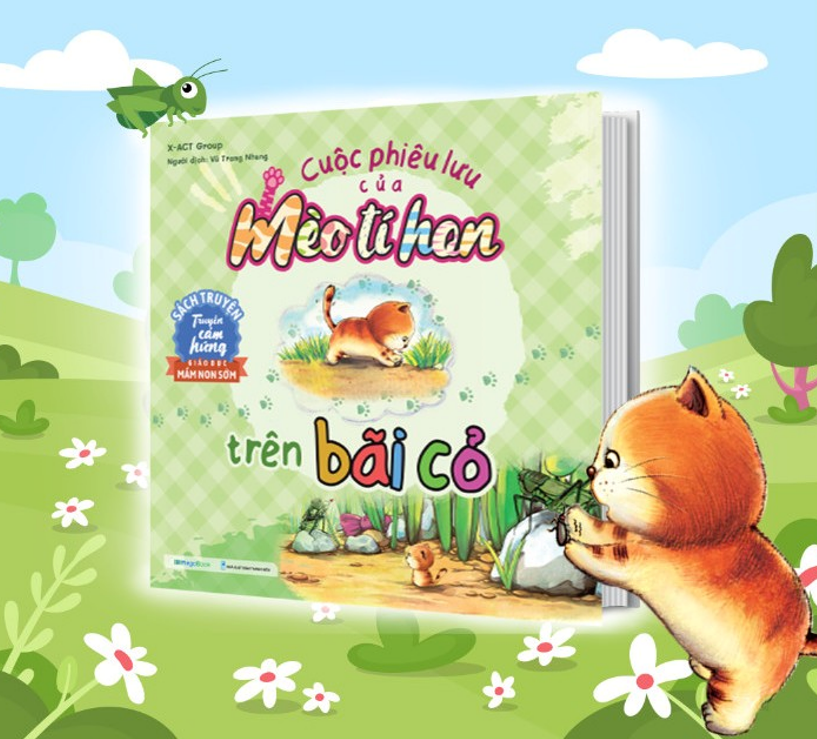 Sách Cuộc phiêu lưu của Mèo tí hon (MG)