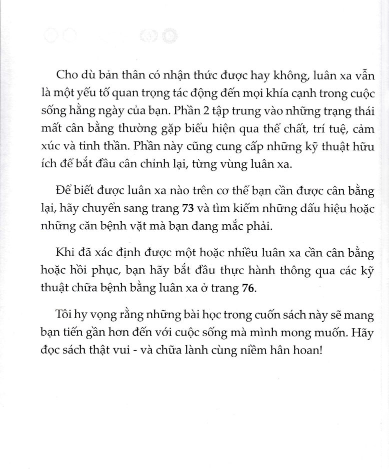 Sách - Chữa bệnh bằng luân xa - Hướng dẫn Cơ bản các Kĩ thuật Tự phục hồi bằng phương pháp Cân bằng Luân Xa