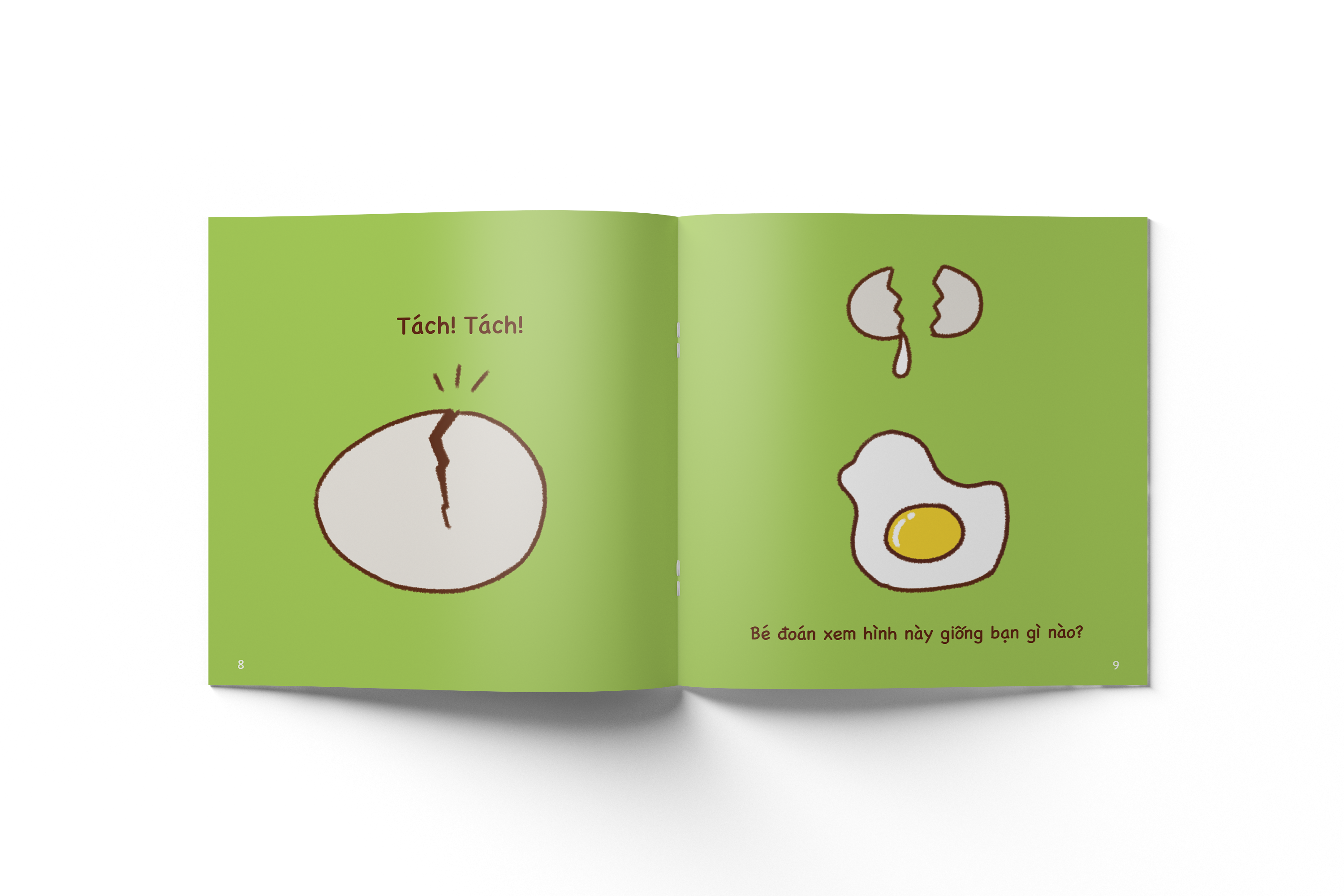 Sách Ehon Khiến Tai, Mắt, Não Của Em Bé Đều Phải Hoạt Động - Tách Tách