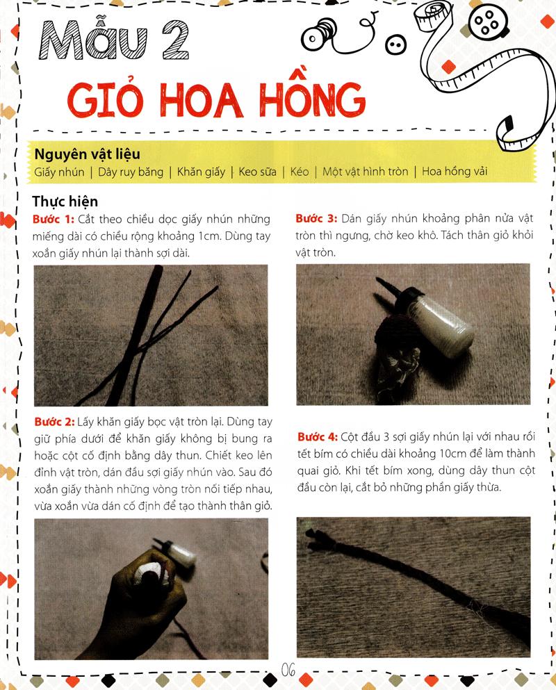 30 Mẫu Handmade Cực Xinh Mẹ Và Bé Cùng Làm