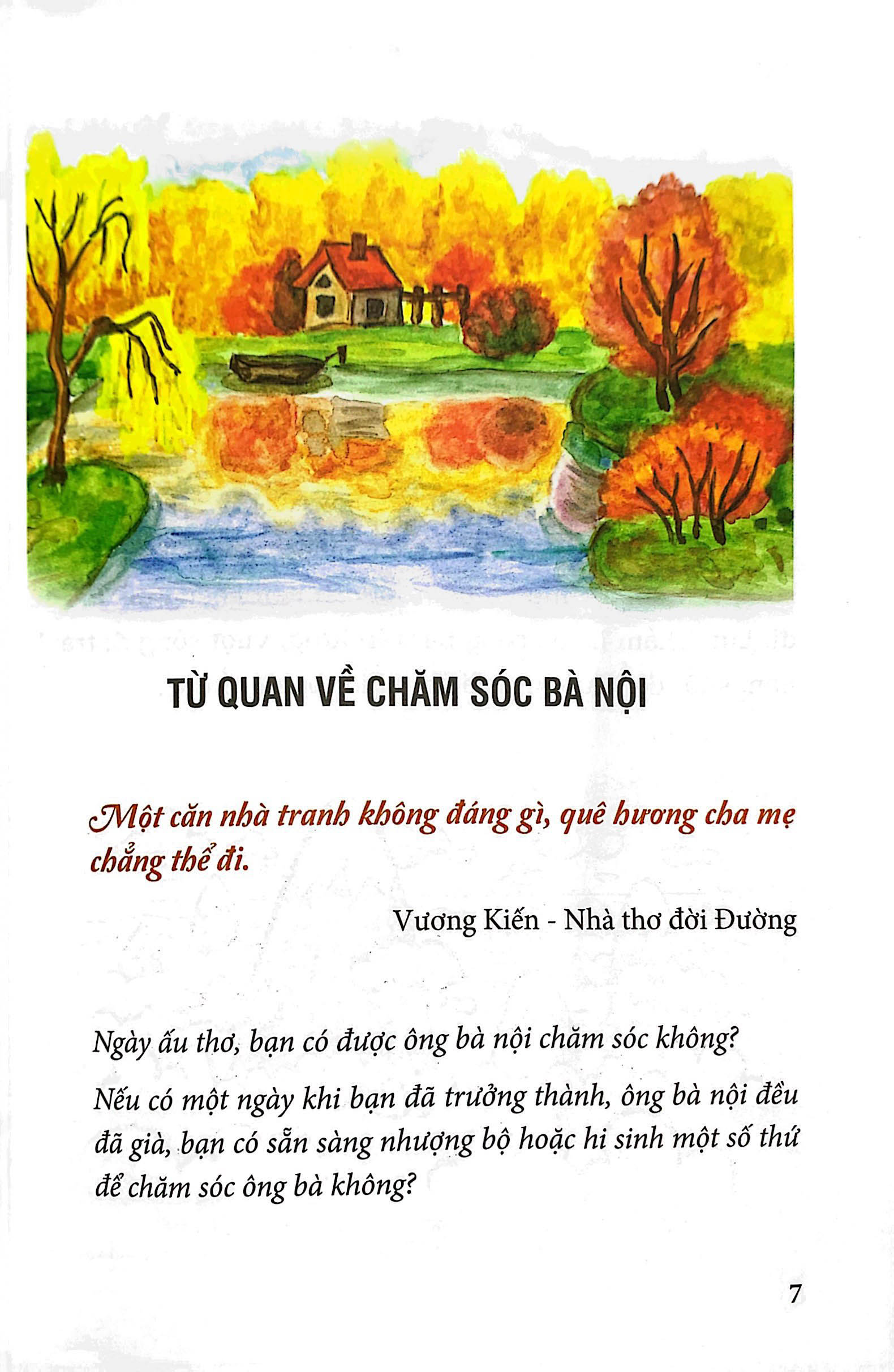 Nhật Kí Trưởng Thành Cho Học Sinh Tiểu Học - Ông Bà Không Phải Người Giúp Việc Của Tớ - Hiếu Thảo (TV)