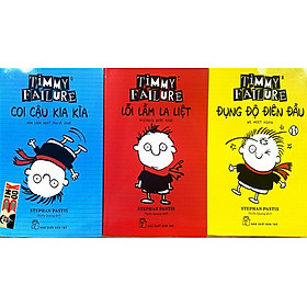 [Combo 3 cuốn truyện tranh]  TIMMY FAILURE: COI CẬU KIA KÌA – ĐỤNG ĐỘ ĐIÊN ĐẦU – LỖI LẦM LA LIỆT - Stephan Pastis họa sĩ hoạt họa nổi tiếng có sách bán chạy nhất theo bình chọn của New York Times – Thiều  Quang dịch - NXB Trẻ – Bìa mềm