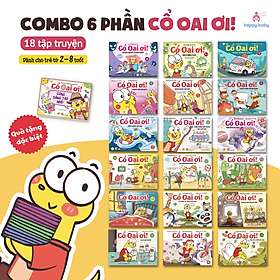 Combo 6 bộ truyện Cổ Oai ơi! + Workbook Cổ Oai ơi! Cùng Sáng Tạo nhé (Tặng Sticker Cổ Oai)