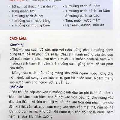 Thực Đơn Cơm Gia Đình 3 Món Miền Trung (Tái Bản)