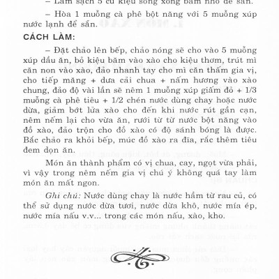 Món Chay Ngon, Dễ Làm (Tái Bản 2014)