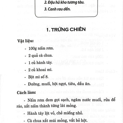 52 Thực Đơn Nấu Ăn Chay Trong Gia Đình